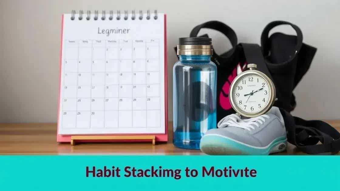 Benefits of habit stacking for motivation