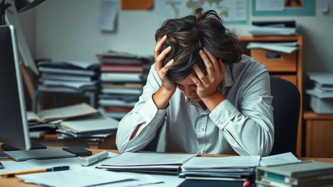 Identifying common symptoms of emotional burnout