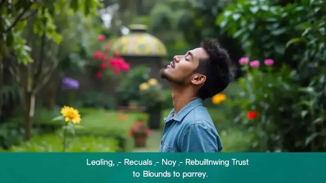 Building resilience and trust again