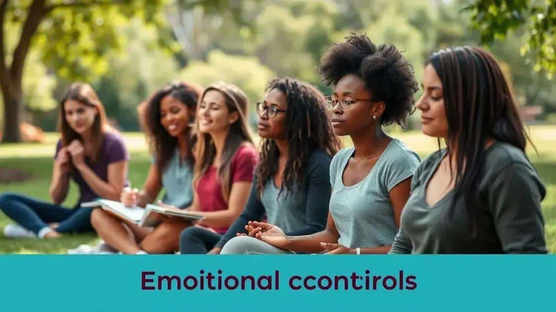 Practical exercises to improve emotional control
