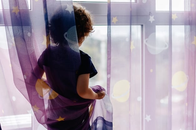 A person adjusting blackout curtains in a bedroom to block out external light, highlighting the importance of a dark sleep environment for better sleep.