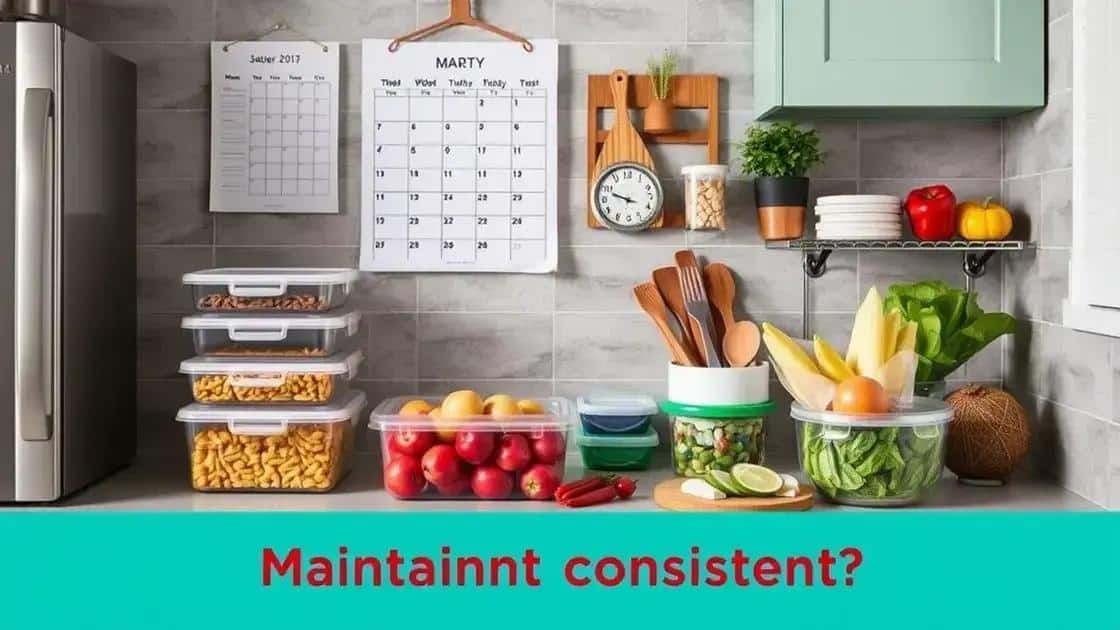 How to maintain consistency