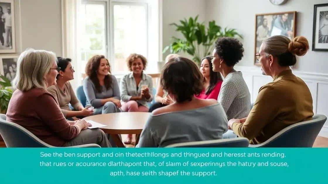 Types of support groups for sobriety