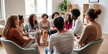 Group therapy benefits in recovery: heal together