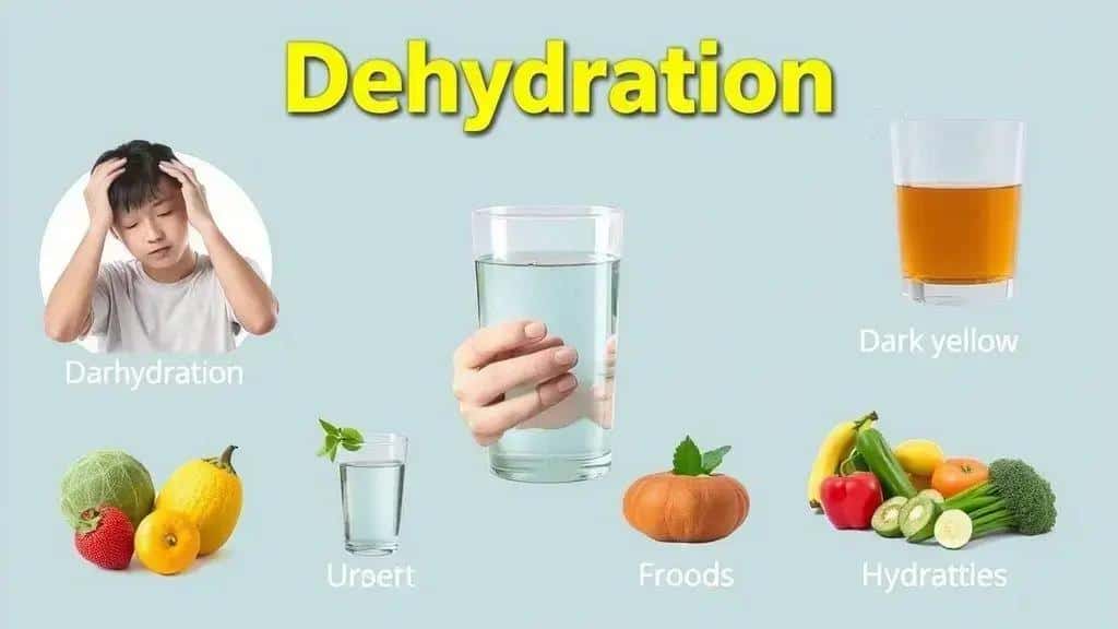 Signs of dehydration and solutions Signs of dehydration and solutions