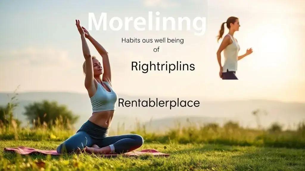 Daily habits for physical and mental well-being Daily habits for physical and mental well-being