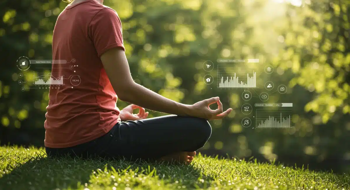 Person meditating, symbolizing emotional regulation and personal growth through resilience.