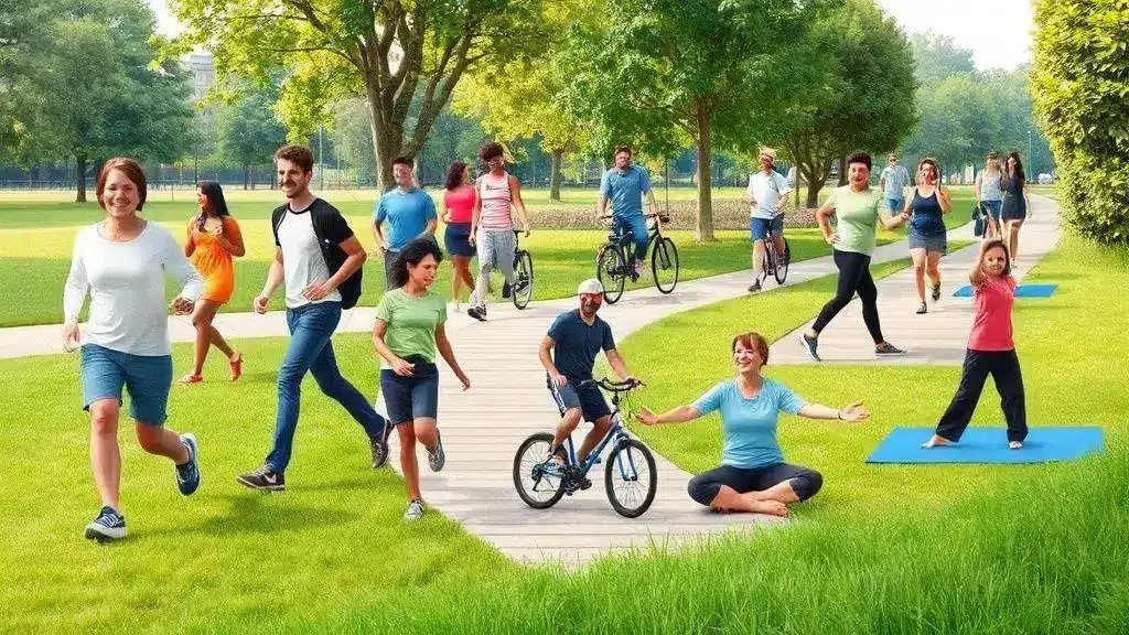 Incorporating physical activity into daily routines Incorporating physical activity into daily routines