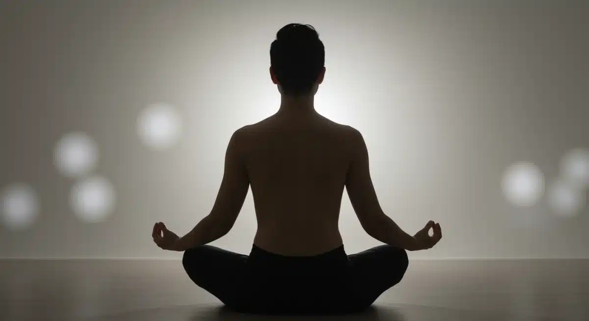 Person meditating to develop emotional regulation skills
