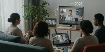 People receiving virtual therapy for opioid recovery via telehealth platforms, symbolizing modern addiction treatment.