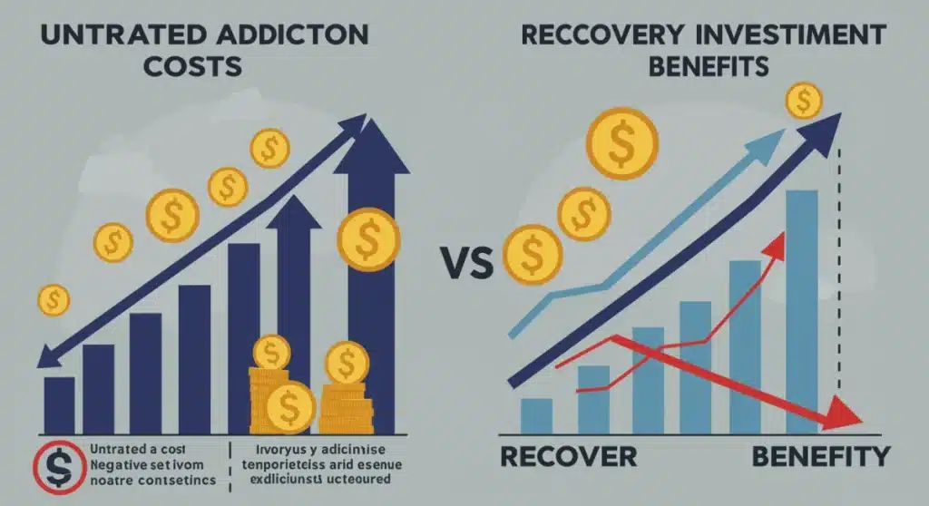 Addiction Recovery Cost: Untreated vs. Treatment in 2026