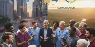 Diverse US citizens demonstrating emotional intelligence and connection.